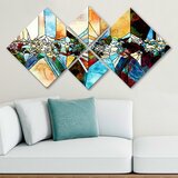 Wallity slika 4MDF767216008, 60x115 cm, 4 dela | ePonuda.com