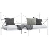  Dnevni krevet bez madraca bijeli 80x200 cm čelik | shoptok.hr