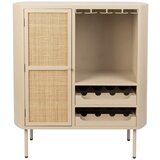 White Label Kremno bela vinska omara iz ratana število steklenic 8, 90x100 cm Amaya – | Shoptok.si