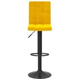 vidaXL Barski stolac boja senfa baršunasti | shoptok.hr
