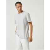 Koton T-Shirt - Gray - Slim fit Cene