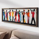 WALLXPERT LAC171-120 Multicolor Decorative Framed MDF Painting | Eponuda.com