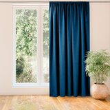 Curtain MILANA color indigo style classic 5 cm pole pocket chenille 420x245 HOMEDE | shoptok.hr