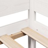 vidaXL Dnevna postelja s predali bela 90x190cm trdna borovina | Shoptok.si