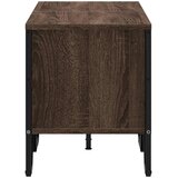 TV ormarić smeđa boja hrasta 122 x 34 x 41 cm konstruirano drvo | shoptok.hr