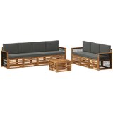  Setovi sofa 8 kom. Čvrsto drvo akacije | shoptok.hr