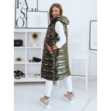 DStreet Women's quilted vest GANTINI green Cene
