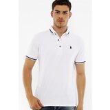 Dewberry T8586 MEN'S POLO NECK T-SHIRT-WHITE Cijene