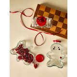 Sinsay Staklene boce u obliku medenjaka 3 komada | shoptok.hr