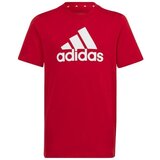 Adidas Majice s kratkimi rokavi Big Logo Tee JR Rdeča | Shoptok.si