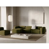 Cosmopolitan Design Zelena kutna garnitura od samta (s lijevim kutom/s ležaljkom) Bergano – | shoptok.hr