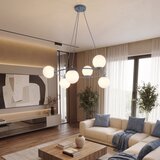  Luster na sajli AZURA 6xE14/10W/230V plava/bela | Eponuda.com