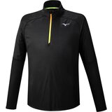 Mizuno Men's sweatshirt Dryaeroflow LS HZ black, S | ePonuda.com