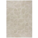 Flair Rugs Kremno bela ročno tkana bombažna preproga 80x150 cm Ada Arch Geo – Cene