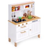 Ecotoys Drvena kuhinja za decu zvuk i led diode large sa ormarićima i 7 dodataka ( 7275 ) | ePonuda.com