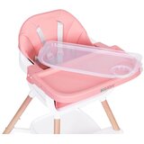 ECO TOYS Dječja stolica za hranjenje 2-u-1, roza, | shoptok.hr