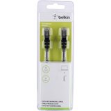 Belkin A3L981BT01MBKHS RJ45 omrežni kabel\, Patch kabel CAT 6 S/FTP 1.00 m črna z zaščitnim zapornim zatičem 1 kos, (20415555) | Shoptok.si