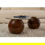Hanah home sto za kafu Sphere Walnut Bronze | ePonuda.com