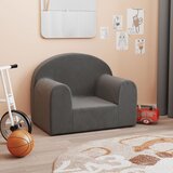 vidaXL Dječja sofa antracit od mekanog pliša Cijene