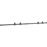 vidaXL Komplet drsnih vrat omarice 183 cm ogljikovo jeklo | Shoptok.si