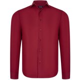 Dewberry G726 MEN'S SHIRT-BURGUNDY Cijene
