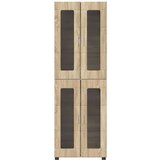  Kuhinjski ormarić Sonoma hrast 60 x 35 x 182 cm Konstruirano drvo | shoptok.hr