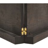Stolna Mizna plošča temno siva 180x60x6 cm obdelana trdna hrastovina, (20979332) | Shoptok.si