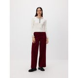 Reserved Rebrasti džemper - krem | shoptok.hr