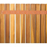  Staza u vrtu 3 kom. Prirodna 200 x 40 cm Čvrsto drvo akacije | shoptok.hr