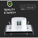 Mikrotalasni senzor pokreta 180° 300W/230V crna | Eponuda.com