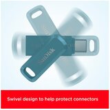 San Disk 256GB Ultra Dual Drive Go USB-C/A 3.2 USB ključ (sivi) | shoptok.hr