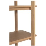 Hübsch Regal u dekoru hrasta u prirodnoj boji 80x150x39 cm Epoch – | shoptok.hr