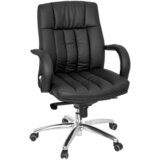 MID.YOU Pisarniški Stol Xxl G 100, Črna | Shoptok.si