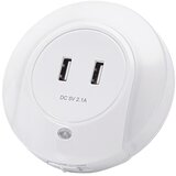 Aigostar LED noćno svetlo za utičnicu sa USB LED/0,4W/230V Cene