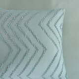 Good Morning Svetlo zelena posteljnina za zakonsko posteljo/podaljšana iz mikrovlaken 200x220 cm Pure Zigzag – | Shoptok.si