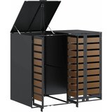  Skladištenje kanti za 3 kante Antracit 340 x 77.5 x 115.5 cm | shoptok.hr