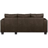 MID.YOU SEDEŽNA GARNITURA, mikrovlakna temno rjava | Shoptok.si