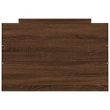  Kreveta s uzglavljem i podnožjem boja hrasta 75 x 190 cm | shoptok.hr