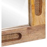  Zrcalo za kupaonicu Smeđa 50 x 70 x 3 cm Čvrsto drvo manga | shoptok.hr