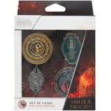 Grupo Erik Editores S. L. Game of Thrones, The House of The Dragon - Bedž set 4 - Game of Thrones, The House Of The Dragon | Eponuda.com