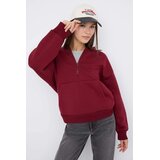 TRENDYOLMILLA dečiji duks Twoaw26Sw00160, bordo | Eponuda.com