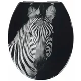 Allstar WC deska s počasnim zapiranjem 37,5 x 45 cm Zebra – Allstar