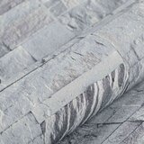  3D tapeta kamena Svjetlosiva 10 x 0 53 m N woven tkanina - Svjetlosiva | shoptok.hr