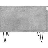 vidaXL Klubska mizica 2 kosa betonsko siva 50x46x35 cm inženirski les | Shoptok.si