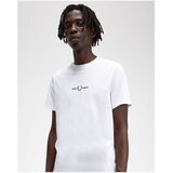 Fred Perry Majice s kratkimi rokavi M4580 Bela | Shoptok.si