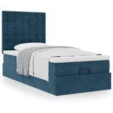  Okvir kreveta s madracima tamnoplavi 80x200cm baršunasti | shoptok.hr