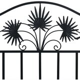  Vrtna klupa Crna 104 x 52,5 x 89 cm Čelik | Eponuda.com