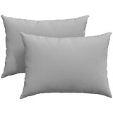 vidaXL jastučići za sofu 2 pcs siva 70 x 50 cm tkanina | shoptok.hr