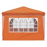  Zložljivi šotor za zabave 288 x 288 x 245 cm Oranžna, (5000248660) | Shoptok.si