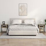  Noćni ormar sonoma hrast 38 x 30 x 48 cm Konstruirano drvo | shoptok.hr